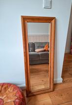 Houten Spiegel - Rechthoekig, Gebruikt, Ophalen of Verzenden, 75 tot 100 cm, 150 tot 200 cm