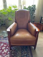 Leren fauteuil/stoel Schuitema, Ophalen, Gebruikt, Art deco, Minder dan 75 cm