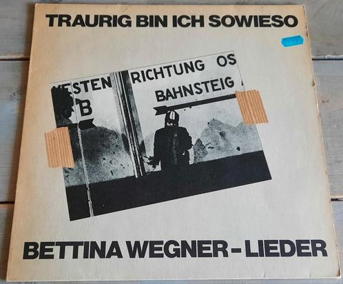LP Bettina Wegner - Traurig bin ich sowieso, Cd's en Dvd's, Vinyl | Wereldmuziek, Zo goed als nieuw, Ophalen of Verzenden