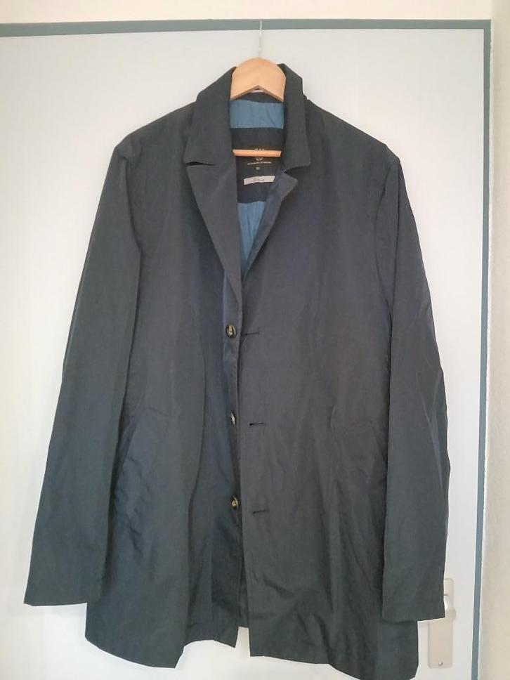 Donker blauwe heren jas Tomasso, nieuw, maat 52, Kleding | Heren, Jassen | Winter, Nieuw, Maat 52/54 (L), Blauw, Ophalen of Verzenden