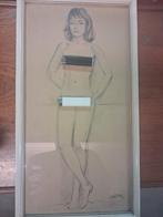 Vrouwelijk naakt kunst, Antiek en Kunst, Ophalen of Verzenden