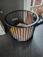 Bobita ronde box zwart. Zonder kleden, Ophalen, Zo goed als nieuw, Rond, Minder dan 100 cm