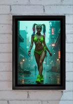 Framed A3 Poster – Anime Cosplay – Sexy Cosplay / Fantasy, Ophalen of Verzenden