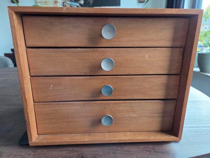 Gero 90 G-Z 618 Puntfilet Bestekset in Originele Ladekast, Antiek en Kunst, Antiek | Bestek, Ophalen