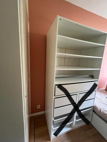 Witte Ikea Pax kast
