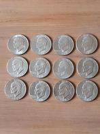 12 eisenhouwerdollar usa Zie omschrijving kk. F.9.9, Ophalen, Noord-Amerika