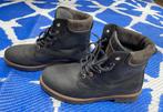 Nette zwarte leren schoenen/veter boots Dames 40, Kleding | Dames, Schoenen, Output, Zwart, Overige typen, Ophalen of Verzenden