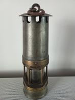 Mijnlamp Benzine type M Saarland. Arras., Antiek en Kunst, Antiek | Lampen, Ophalen of Verzenden