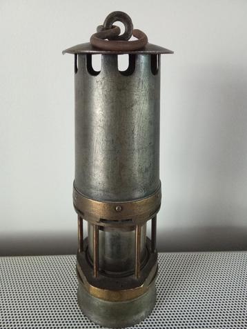 Mijnlamp Benzine type M Saarland. Arras. beschikbaar voor biedingen