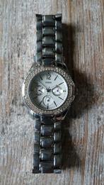 Guess Dameshorloge met Strass - Staal, Staal, Staal, Guess, Polshorloge