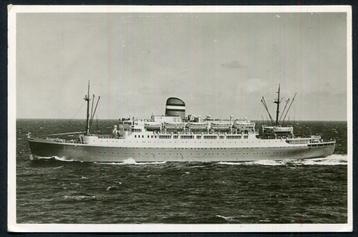 1952  M.s. Maasdam,  Holland-Amerika Lijn  26-8-1959 beschikbaar voor biedingen