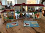 Playmobil Compleet ingerichte school + gymzaal + speeltuin, Ophalen of Verzenden, Gebruikt, Complete set