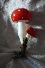 Oude kerstbal oude kerstversiering antieke kerstbal, Diversen, Ophalen of Verzenden, Gebruikt