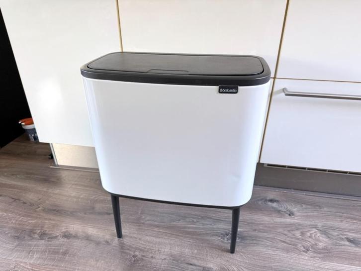 Brabantia Bo Touch Bin Prullenbak, Huis en Inrichting, Woonaccessoires | Prullenbakken, Gebruikt, Rvs, 50 tot 75 cm, 30 tot 40 liter