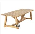 hardhouten tafel cascia karwei wel even opknappen 240 cm, Tuin en Terras, Tuintafels, Gebruikt, Hout, Ophalen