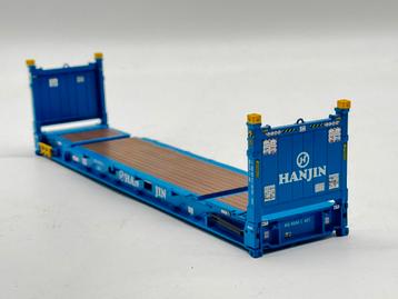 TEKNO FLATRACK container HANJIN LADING  beschikbaar voor biedingen
