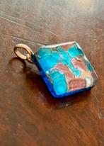 Prachtige hanger van Murano glas. Nooit gedragen., Ophalen of Verzenden, Zo goed als nieuw, Glas of Kristal