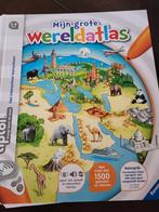 Tiptoi Mijn Grote Wereld Atlas (zonder pen), Ophalen of Verzenden, Gebruikt, Ontdekken, Met geluid