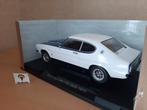 Ford Capri Mk.I RS 2600 1973 wit/blauw van MCG 1:18, Ophalen of Verzenden