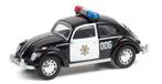 VW Volkswagen kever classic Greenlight 1/64 Beetle police ?, Hobby en Vrije tijd, Modelauto's | Overige schalen, Nieuw, Greenlight