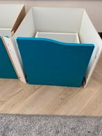 Kallax inzet met diepe lade 4x, 1 of 2 laden, Ophalen, 25 tot 50 cm, Minder dan 100 cm