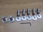 RVS Handdoek haakjes, Gebruikt, Wandhaken, Ophalen of Verzenden, Minder dan 100 cm