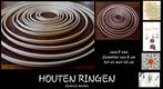 Grote houten ringen (8 cm tm 40 cm), Hobby en Vrije tijd, Knutselen, Nieuw, Ophalen of Verzenden, Materiaal
