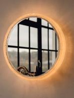 Mid Century spiegel verlichting Hillebrand stijl vintage, Huis en Inrichting, Duscholux, Vintage, Zo goed als nieuw, Vintage