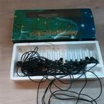 Vintage oude kerstboomverlichting, kaarsvorm,heldere lampjes, Ophalen of Verzenden, Gebruikt