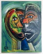 " Let op "               Ger Hermans Art., Antiek en Kunst, Kunst | Schilderijen | Abstract, Ophalen