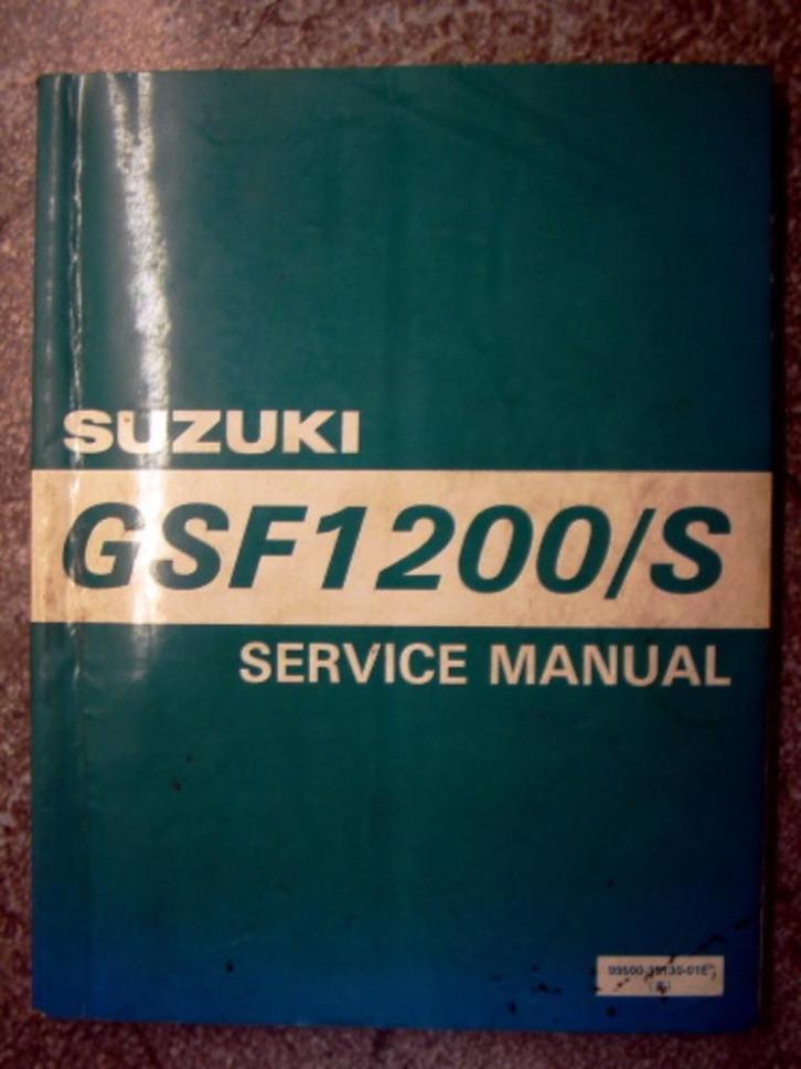 Suzuki GSF1200 GSF1200S 1996 Service Manual, Motoren, Handleidingen en Instructieboekjes, Suzuki, Verzenden