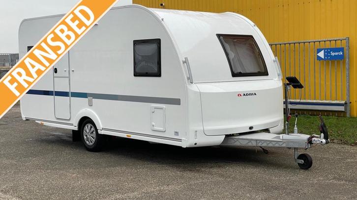 Adria Altea 472 PU, Caravans en Kamperen, Caravans, Bedrijf, tot en met 4, 1000 - 1250 kg, Rondzit, Adria, Frans bed, Overige typen