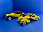 Solido		Bugatti 57 s Atalante | Delahaye 135 m 39 1/43, Hobby en Vrije tijd, Modelauto's | 1:43, Solido, Gebruikt, Ophalen of Verzenden