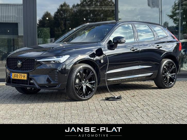 Volvo XC60 2.0 T6 Plug-in AWD Plus Black Edition Long Range, Auto's, Volvo, Bedrijf, Te koop, XC60, 360° camera, 4x4, ABS, Achteruitrijcamera