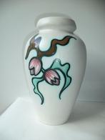 VTG Flora Gouda Holland BIANCA 1832 vaas wit gestileerd 27cm, Antiek en Kunst, Ophalen of Verzenden