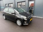 Peugeot 108 1.0 12V E-vti 51KW 5DR 2016 Zwart NW APK, Auto's, Peugeot, Voorwielaandrijving, Stof, 4 stoelen, Zwart