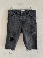 Korte Jeans van de Zara; EUR42/Maat M/L, Kleding | Heren, Spijkerbroeken en Jeans, Zara, Zwart, W32 (confectie 46) of kleiner