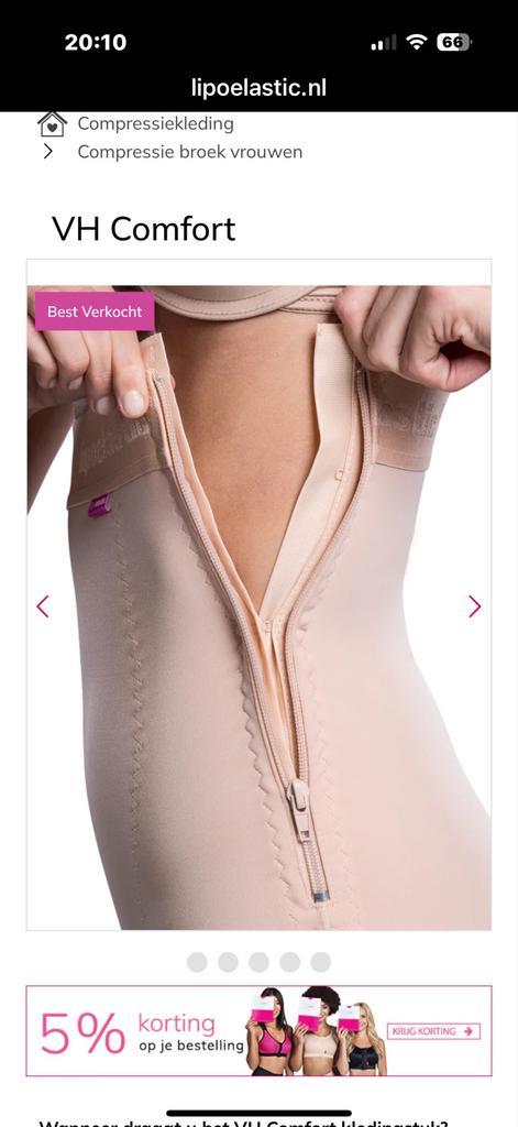 Compressiebroek - Herstel & Ondersteuning, Kleding | Dames, Ondergoed en Lingerie, Body of Korset, Zwart, Ophalen of Verzenden