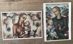 2 oude Hummel kaarten met moeder en kind, Verzamelen, Ansichtkaarten | Themakaarten, Ophalen of Verzenden, 1980 tot heden, Ongelopen
