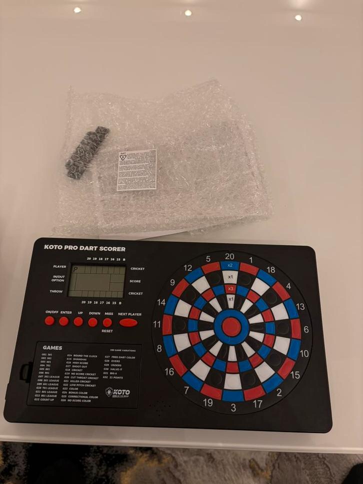 KOTO Pro Dart scorer Scoreboard nieuw, Sport en Fitness, Darts, Zo goed als nieuw, Ophalen of Verzenden