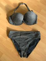 Beach Life Zilver Glitter Bikini - Maat 36 Cup D, Kleding | Dames, Badmode en Zwemkleding, Overige kleuren, Beach Life, Ophalen of Verzenden