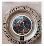 Curiosa wandbord Amerika Tin, 28 cm, “Spirit of ‘76”, Ophalen of Verzenden