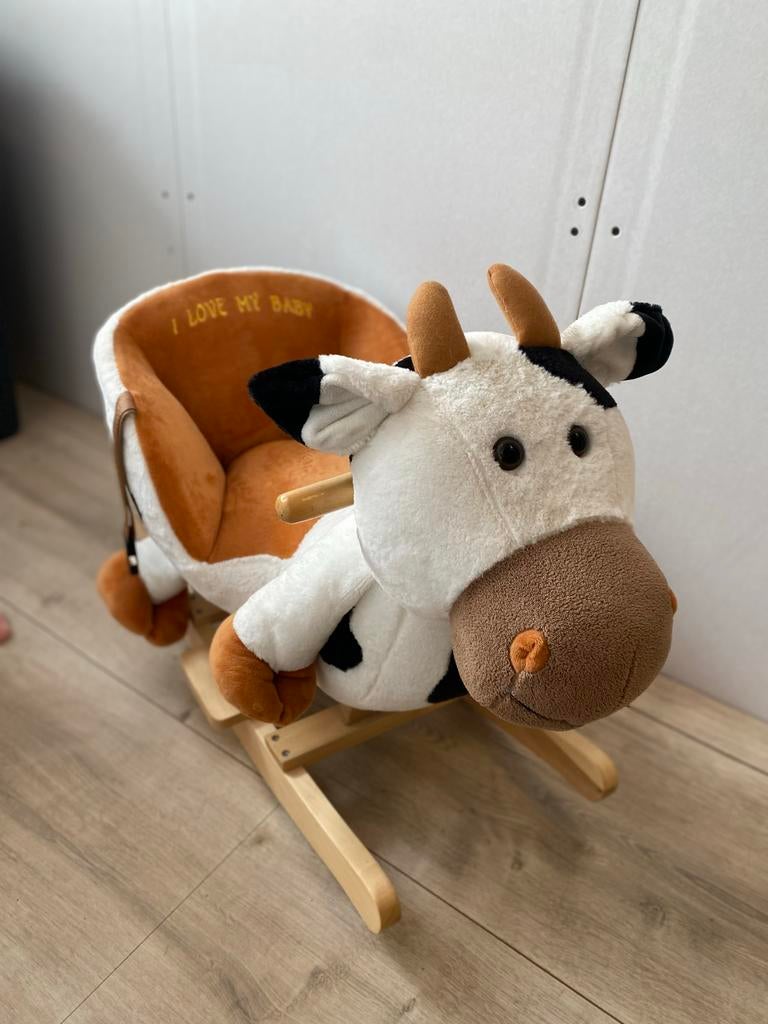 Schommelstoel Koe, Ophalen, Zo goed als nieuw
