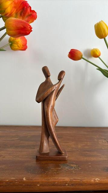Vintage abstract dansend paar beschikbaar voor biedingen