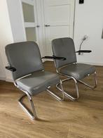 2 Amsterdam Arena business seats in kleur grijs, Huis en Inrichting, Fauteuils, Ophalen, Kunststof, Gebruikt, Minder dan 75 cm