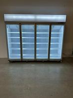 Vrieskast 4 glasdeuren Combisteel INS2060F zo goed als nieuw, Ophalen, Gebruikt, Koelen en Vriezen