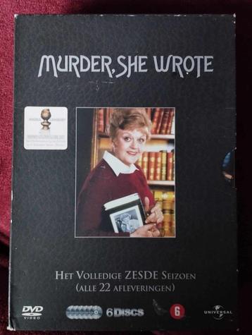 Murder she wrote complete seizoen 4 en 6 beschikbaar voor biedingen