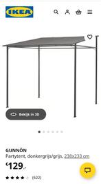 Gunnon partytent, Tuin en Terras, Ophalen, Zo goed als nieuw, Minder dan 5 meter