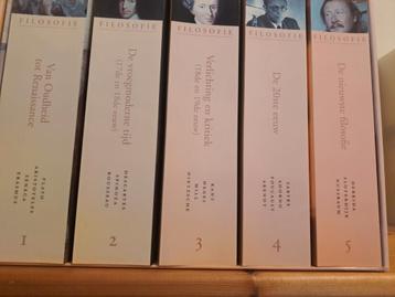 Prachtige reeks filosofen boeken in een cassette. beschikbaar voor biedingen