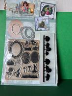 Stempels snijmallen en Embossing folder, Hobby en Vrije tijd, Ophalen of Verzenden, Zo goed als nieuw, Frame of Mal, Overige merken
